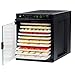 Produktbild Tribest Sedona Express Dörrautomat Edelstahl  Dörrgerät mit 11 BPA-freien Kunststoff-Dörrgittern  Dehydrator 25 bis 75°C  99h-Timer  470W  kompaktes Obst Trockengerät, Schwarz