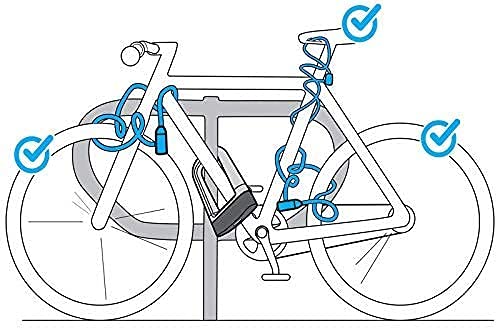 CYCLE CABLE LOCK BICYCLE NUMBER LOCK CABLE LOCK UNIVERSAL 1