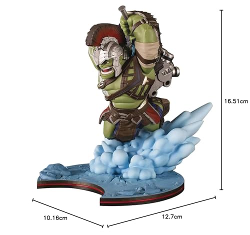 Image of Quantum Mechanix Gladiator Hulk Thor: Ragnarok Q-Fig Max Diorama, Marvel Action Figure