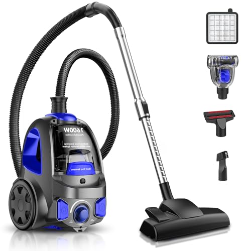 PKUYIE 32Kpa Bagless Canister Vacuum