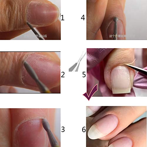 Hautschere für Nagelhaut mit gebogener Schnittfläche