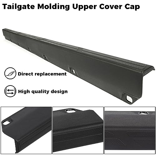 Image of KUAFU Tailgate Molding Cover Cap Compatible with 2005-2015 Tacoma