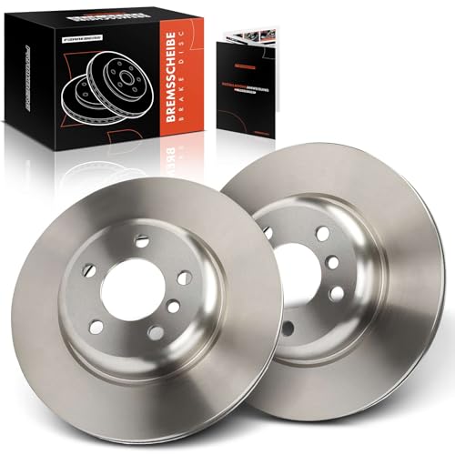 Frankberg Brake Disc Set incl. 2x Discs Front Vented Ø330mm Compatible with 5 Series Touring F11 5 Series F10 Replace# 34116794429,34116896652