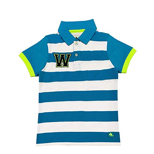 Image of Baby-Boys Cotton Blend Collared Neck T-Shirt