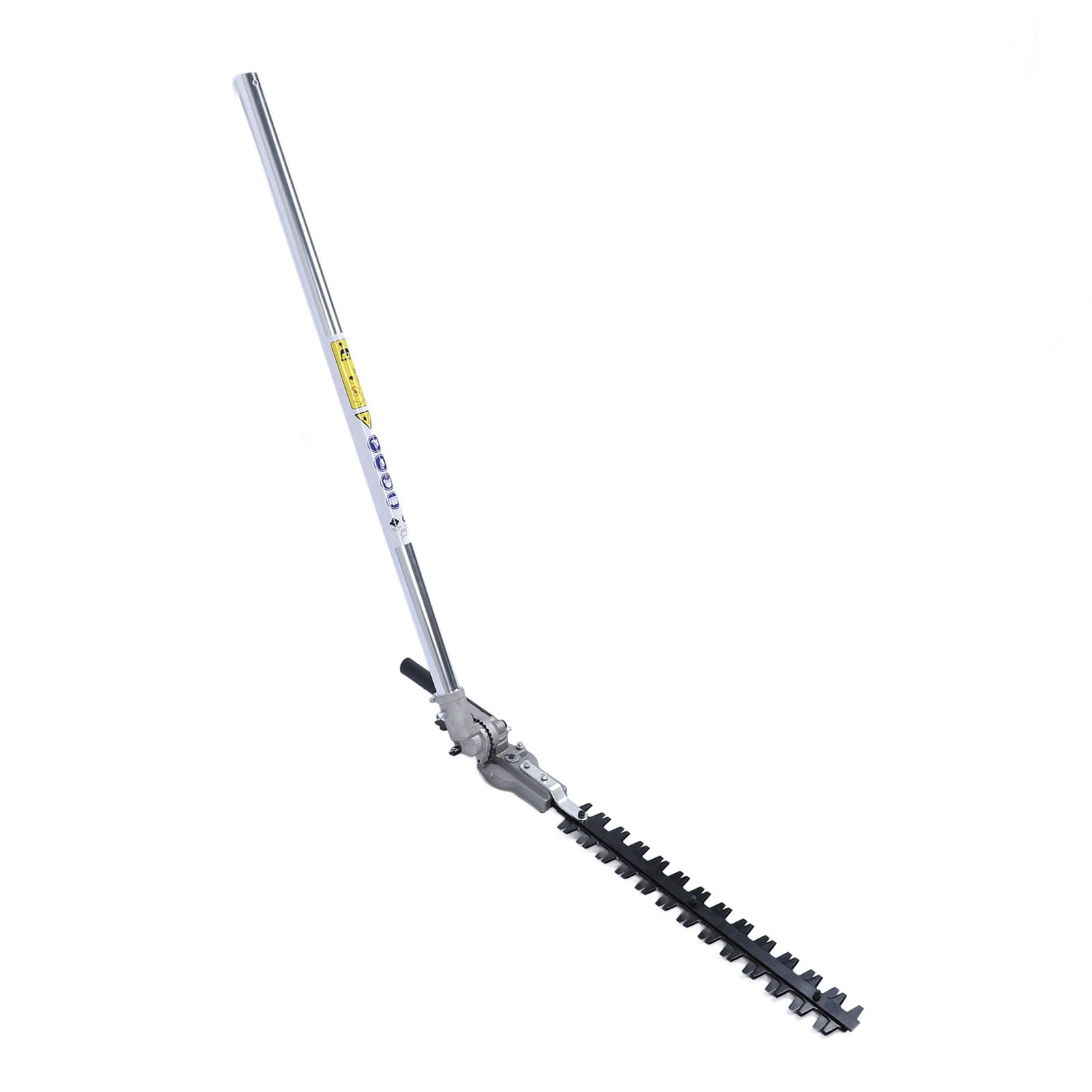 Sierras de pértiga, Cabezales de Cortasetos con Poste de extensión, podadora de árboles Profesional de Alta eficiencia, Accesorio Ajustable para Cortar césped (26 * 9mm)
