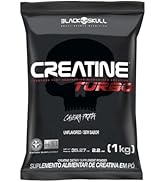 Creatine Turbo Refil - 1Kg - Sem sabor - BlackSkull - Creatina Monohidratada em pó, com carboidra...