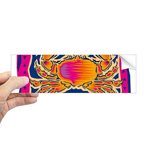 Adhesivo rectangular Cancer Mexicano de diseño constelación para decorar superficies lisas
