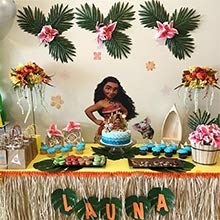 36 Pcs 3 Kinds Artificial Palm Leaves Tropical Plant Faux Leaves Safari Leaves Hawaiian Luau Party Suppliers Decorations,Tiki Aloha Jungle Beach Birthday Table Leave Decorations #TOP3