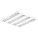Produktbild PHILIPS-LICHT 6895300 TBS166 Rastereinbauleuchte 4x14W, White