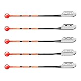 Navna Knicklicht mit Angelrutenspitze, abnehmbares LED-Licht, Clip-on-Ruten-Spitzen, wasserdicht, LED-Nacht-Angelrutenspitze, großes LED-Knicklicht, Outdoor-Nacht-Angelwerkzeug
