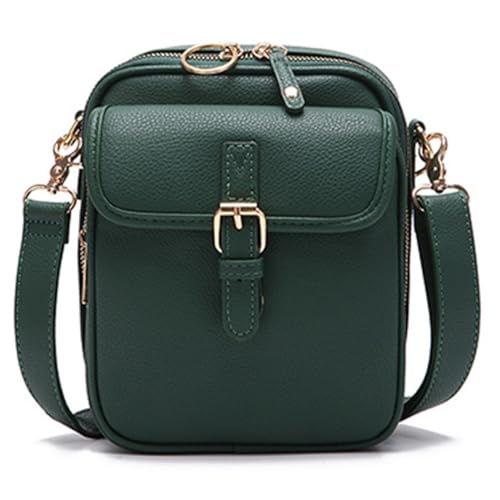 Forcipower Crossbody Leather Bag,Anti-theft Forcipower07 Purse with RFID,Large Capacity Cross Body Bags for Women