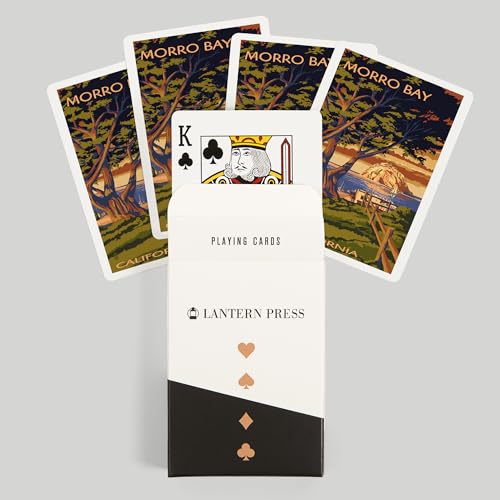 Morro Bay, California, Naipes de Poker, 52 cartas miniatura 6