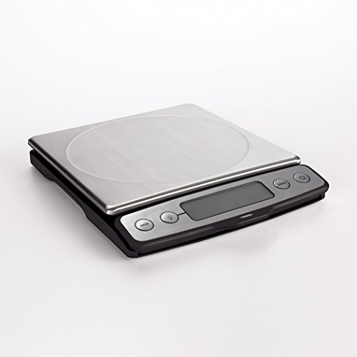 image for OXO 1128380 1128380 Good Grips Stainless Steel Food Scale with Pull Ou