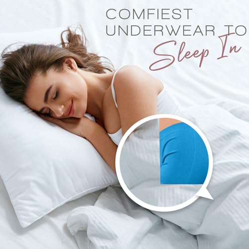 Alyce Ives Intimates Boyshort Panties for Women, Pack of 7, Seamless and No Show Under Clothing, Standard & Plus Sizes2