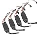 QWinOut 30A Two-Way Electric Speed Controller 2-4S Forward/Backward ESC Support Reversing Function for RC Car Boat Robot Model (30A 4pcs)