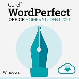 Corel WordPerfect Office Home & Student 2021 | Office Suite of Word Processor, Spreadsheets & Presentation Software [PC Download]