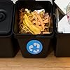 UKCOCO 12pcs Self-Adhesive Waste Sorting Stickers for Trash Cans, Garbage Classification Labels Sturdy Vinyl Material, Waterproof and UV Resistant, Suitable for Indoor and Outdoor #2