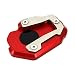 Produktbild Motorradabdeckung Motorrad-Ständer Fuß Seitenständer Verlängerung Belagträgerplatte gepasst for Honda CRF1100L 1100L CRF 1000 L Africa Twin 2020 2021 (Color : Red)