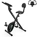Bici Da Ginnastica Pieghevole Magnetica X-Factor - Cardio Verticale Con Sensore Frequenza Cardiaca - Portata 330 Lbs
