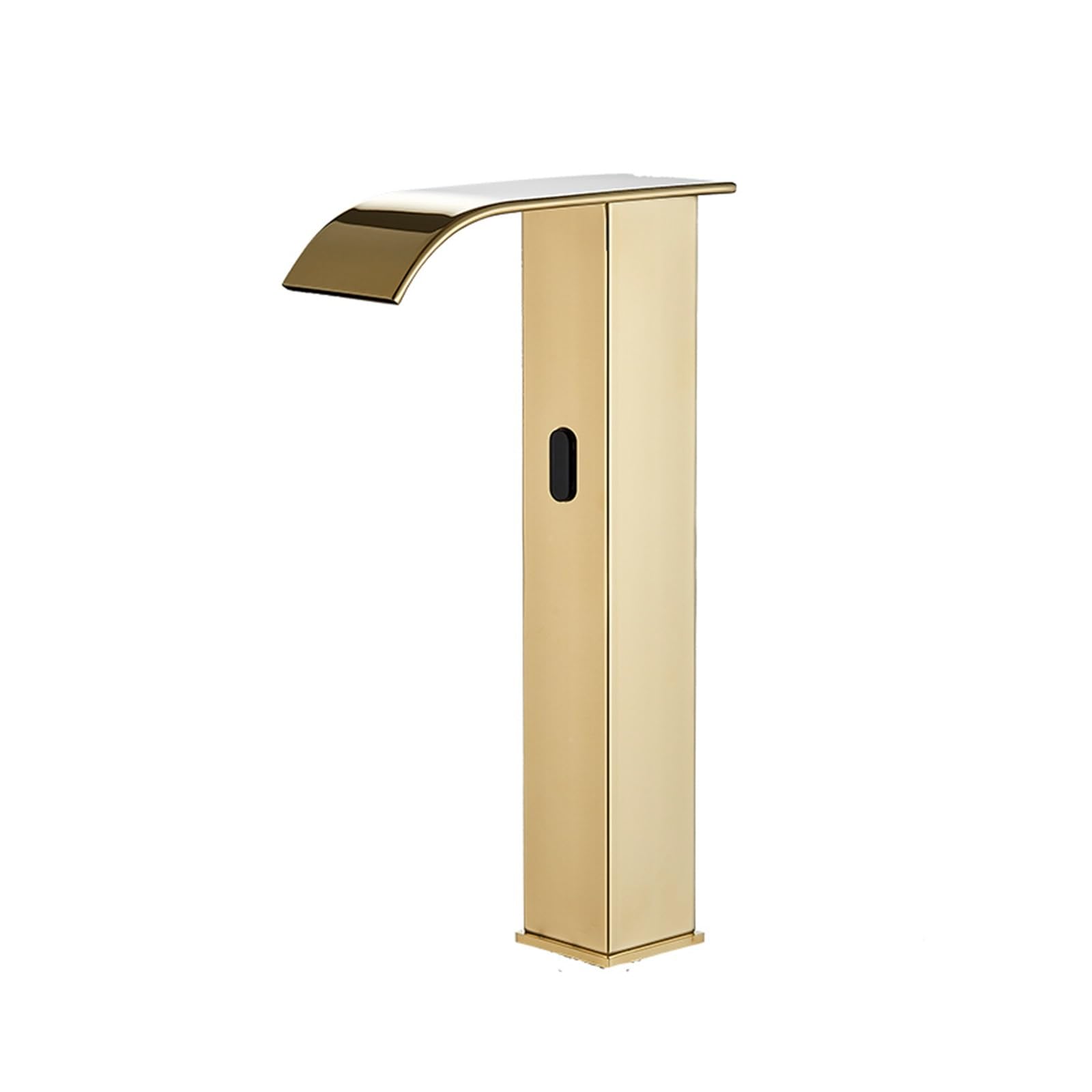 Grifo de lavabo automático mezclador sensorizado de baño alto instalado en cubierta
