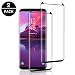 Produktbild POOPHUNS 2 Stück Schutzfolie kompatibel für Samsung Galaxy S8, HD Displayschutzfolie/Panzerfolie, Tempered Glas Schutzglas, Schutzfolie Screen Protector Glass, Kratzfest, Blasenfrei, kompatibel S8