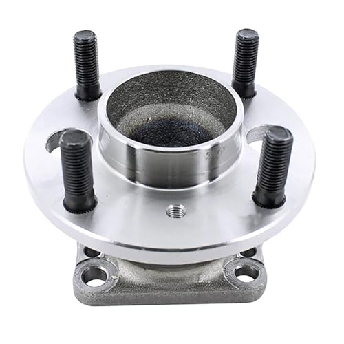 Image of Detroit Axle - 2pc FWD Rear Wheel Bearing and Hubs Assembly for Ford Fiesta 2011-2018 [Except ST Model], 4 Lugs w /ABS