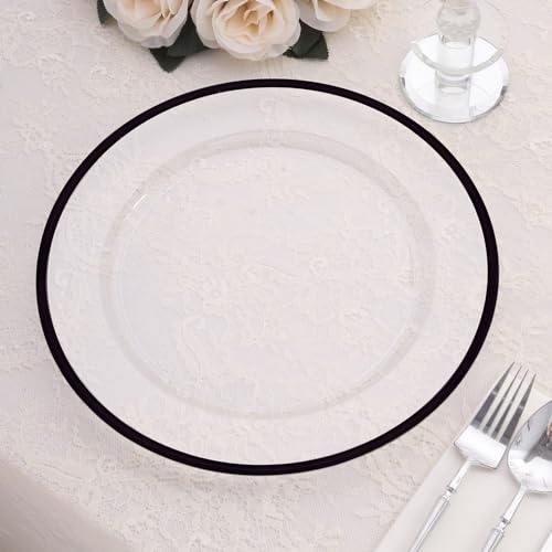 Tableclothsfactory 10 unidades platos desechables 12" miniatura 1
