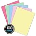 iQ Multipurpose Pastel Colored Copy Paper, Laser and Inkjet Compatible, 8.5 x 11 Inches, 24 Lb., 90 GSM, 100 Sheets (80110)