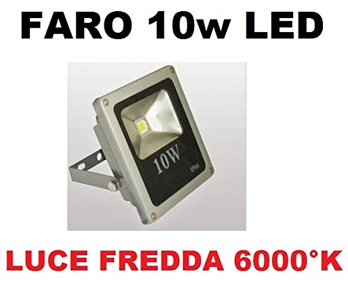 LED Außenstrahler 10W Neutralweiß – Flacher IP65 Fluter Für Garten, Terrasse & Parkplatz