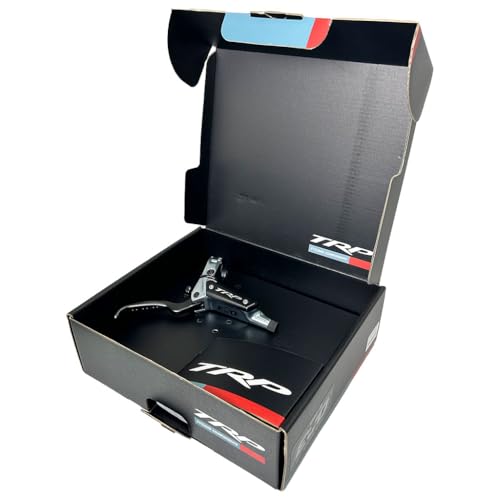 TRP DH-R EVO MTB Hydraulic Disc Brake Right Post Mount Disc: Not Included 320g Silver/Grey
