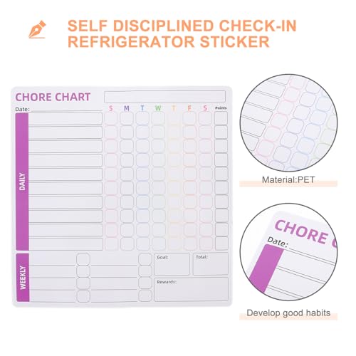 Tableau magnétique récompense effaçable et repositionnable - 4