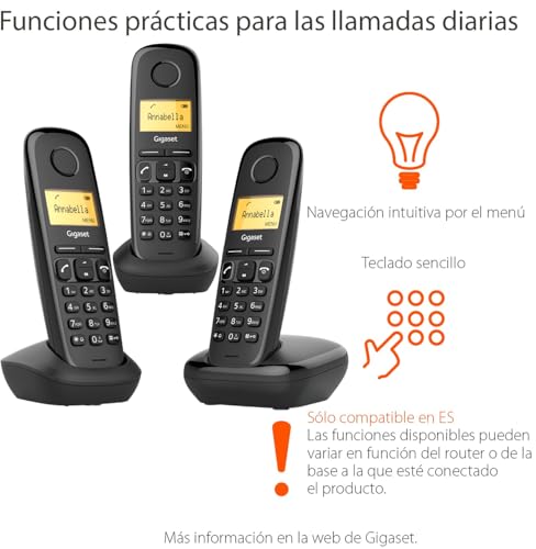 Téléphone sans fil DECT Gigaset A170 - vue 5