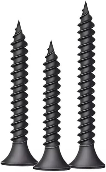 Versatile Boxed Screws Carbon Steel Screw Assortment Metal Project Fasteners Comes In An Easy-to-access Storage Container Ideal For DIY And Construction Furniture Assembly And Home Improvement(1 BOX)