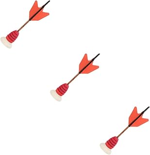 BESPORTBLE 3 Pçs Copo De Sucção Jogo De Dardos Para Crianças Brinquedo Para Chupar Dardos Para Crianças Otário Dardos Acessórios Para Jogos De Dardos Suprimentos Para Jogos Voo Pai-Filho