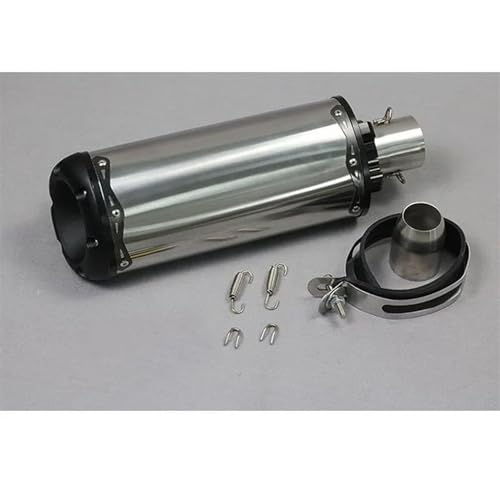Silencieux d'échappement CNC en acier robuste look Deux Frères pour R6