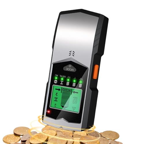Detector De Vigas - Escáner De Pared De Precisión De 17,1x7x3,5 Cm, Herramienta De Sensor Portátil De Mano, Buscador De Cables De Tuberías De Metal | Ideal Para Carpintería Renovación Del Hogar Estruc