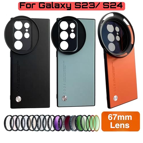 Image of GetZget Nd Filters Lens Compatible withsamsung Galaxy S23 /24 /25 Ultra, Vivo X100 /200 Pro, Xiaomi 14 Ultra, DSLR Camera (White Soft Filter, 67mm)