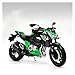 Cheung star Modèle de Moto Collection Cadeau pour Enfants 1:12 pour Kawasaki Z800 Street Racing Moto Diecast Modèle Jouets Jouets JOA Bijoux Maquette de Moto (Color : Vert)