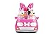 Jada Toys Disney Junior Minnie Mouse Happy Helper's Van RC/Radio Control Toy Vehicle, Pink/White