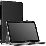 Moko Samsung Galaxy Tab PRO 10.1 Case - Slim-Fit Multi-angle Folio Cover Case for Galaxy Note 10.1 Inch 2014 & Tab Pro 10.1 Tablet, BLACK (NOT Fit Tab 4 10.1 & Tab 10.1 & Tab2 10.1)