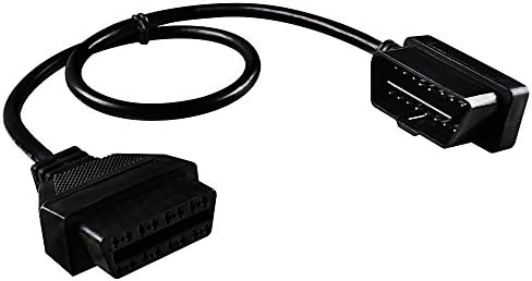 OBD-II OBD2 16Pin Male to Female Extension Cable Diagnostic Extender 50cm