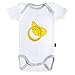Baby Geek Une tétine pour Les gouverner Tous - Body Bébé Manches Courtes (6-12 Mois)