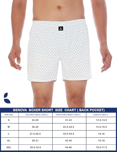 Image of Cotton Boxer Shorts for Men, Breathable, Comfortable & Lightweight (Pack of 2)
