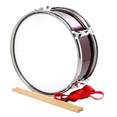 Caja de redoblante profesional de 13 pulgadas para principiantes, con correa y baquetas, ideal como regalo para niñas y para actuaciones miniatura 2