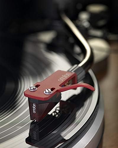 Ortofon 2M Red mounted on a tonearm