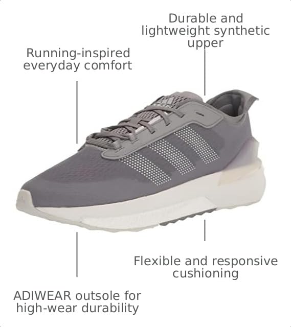 Image of adidas Mens Avryn Training Sneakers Shoes - White