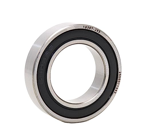 Rodamiento 18307-2RS de pared delgada, 10 unidades de 18 x 30 x 7 mm con sello