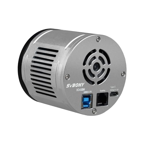 SVBONY SC432M 天体カメラ IMX432 HCGモード モノクロラー 冷却システム DDR3 256M USB3.0 ROI機能