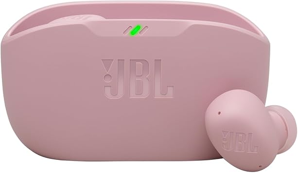 JBL Wave Buds 2, Fone de Ouvido Sem Fio, Bluetooth, Intra Auricular, Resistente à Água e Poeira, Rosa