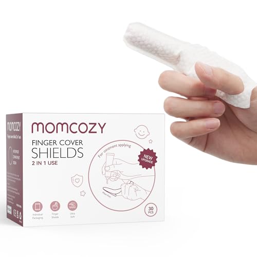 Image of Momcozy Baby Diaper Cream Applicator Kit - Spatula, Finger Wipes & Waterproof Sleeve